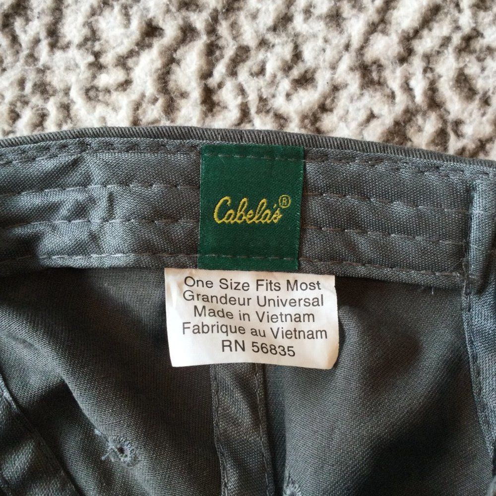 Cabela's Hat/Cap Gray - Picture 3 of 3